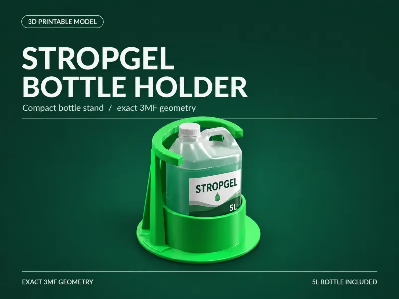 Stropgel 5L Bottle Holder – Heavy Duty Storage Stand