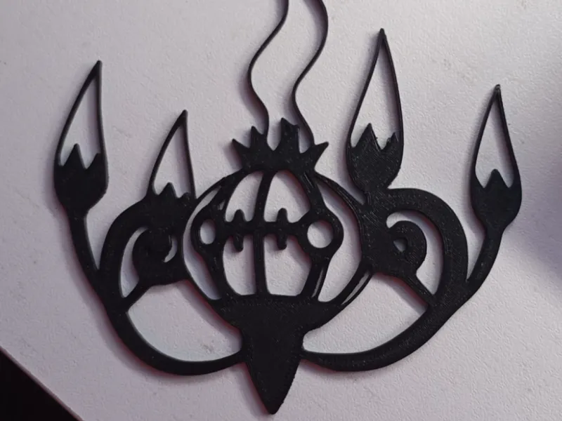 Chandelure silhouette