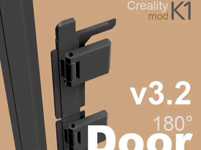 Creality K1 Door Hinges 180 v3.2