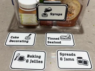 Kitchen Labels