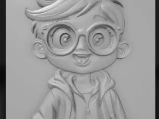 boy with glasses