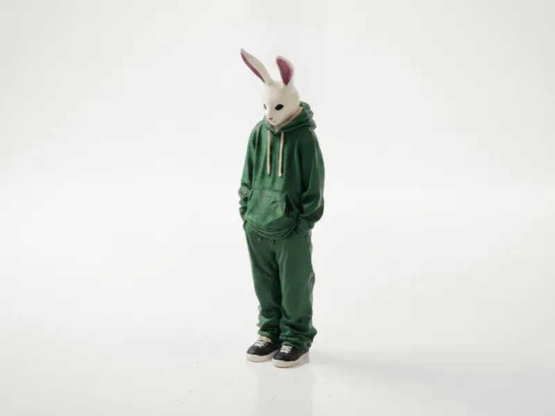 Donnie Darko Hasenmasken-Figur Film 3D-druckbar