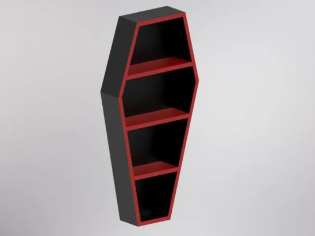 REPISA DECORATIVA ATAÚD