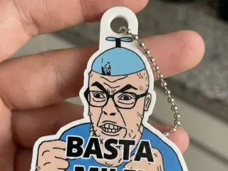 LLAVERO "BASTA MILEI"