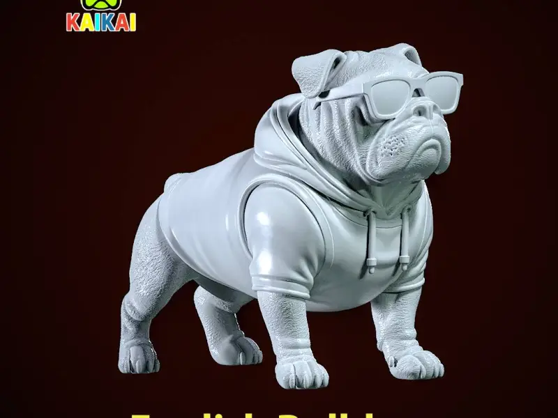 English Bulldog Urban vibes Decor