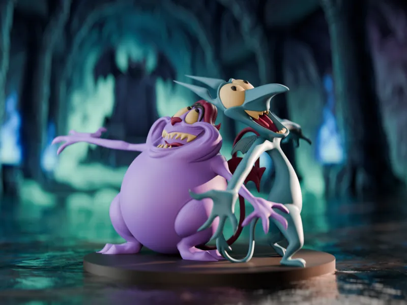 Disney Hercules Pain and Panic Figurine