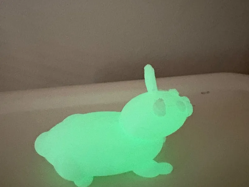 Luz nocturna de conejo