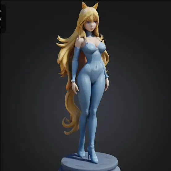 Anime Chess Set part : Lade in blue - blond