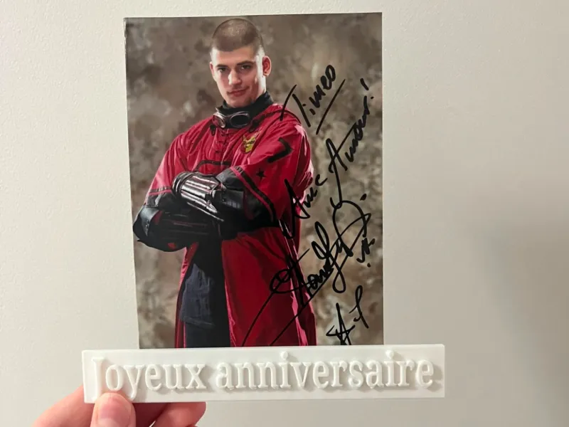 Porte-Photo "Joyeux anniversaire"