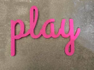 PLAY SIGN