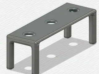 Miniatures Model Paint Holder Table