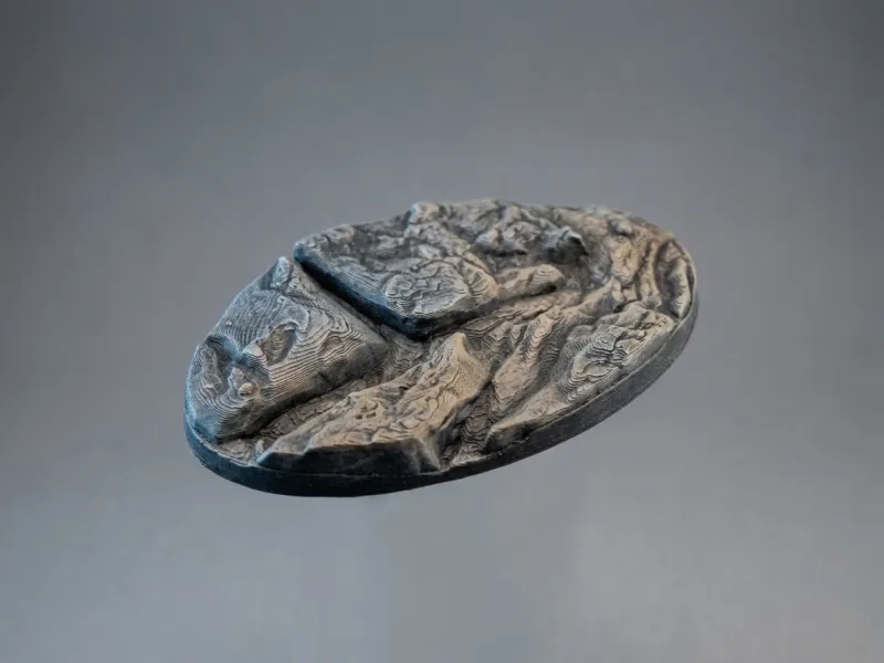 Miniature terrain Base _ A21