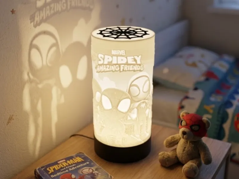 Spidey & Friends Lithophane Lamp / Night Light