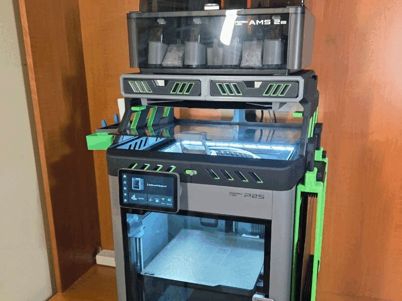 D3P riser for Bambu Lab P2S
