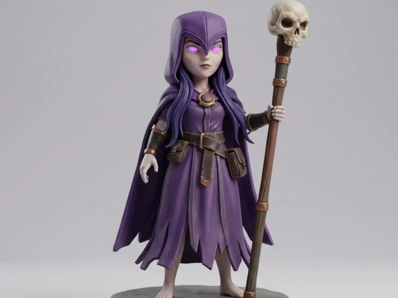 Clash of Clans COC The Witch