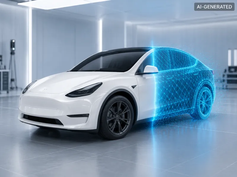 EV-SUV Model Y 3D Scan -- scanned by Creality scanner