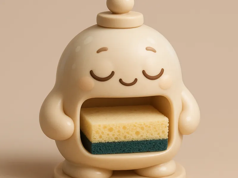 Bubble Buddy – Cute Sponge Holder Character