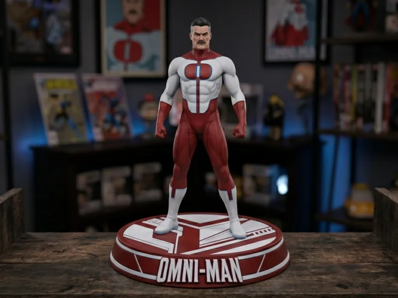 Modèle 3D d'Omni-Man