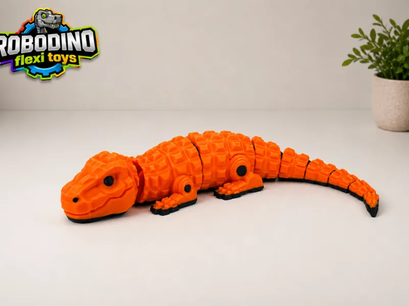 Articulated flexi toy - T-rex - Robot dinosaur set