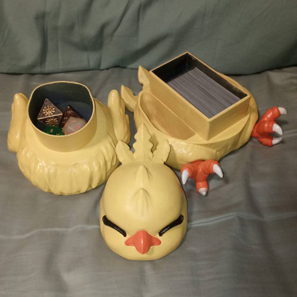 Deckbox Fat chocobo chibi