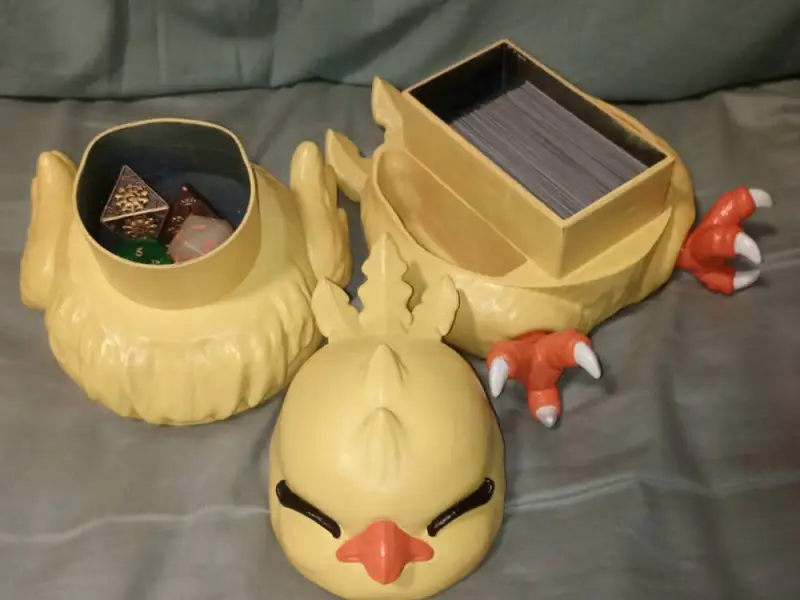 Deckbox Fat chocobo chibi