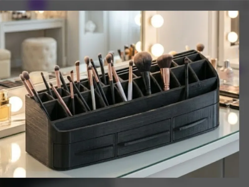 Desktop Makeup Organizer