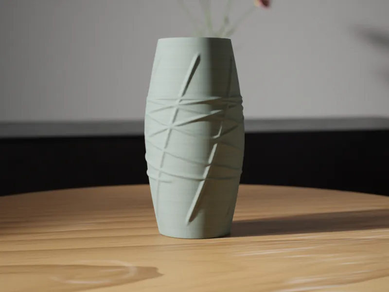 Clairaut Geodesic Vase