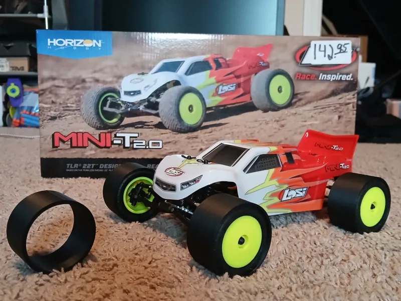 Losi Mini-T2.0 slip over drift wheels