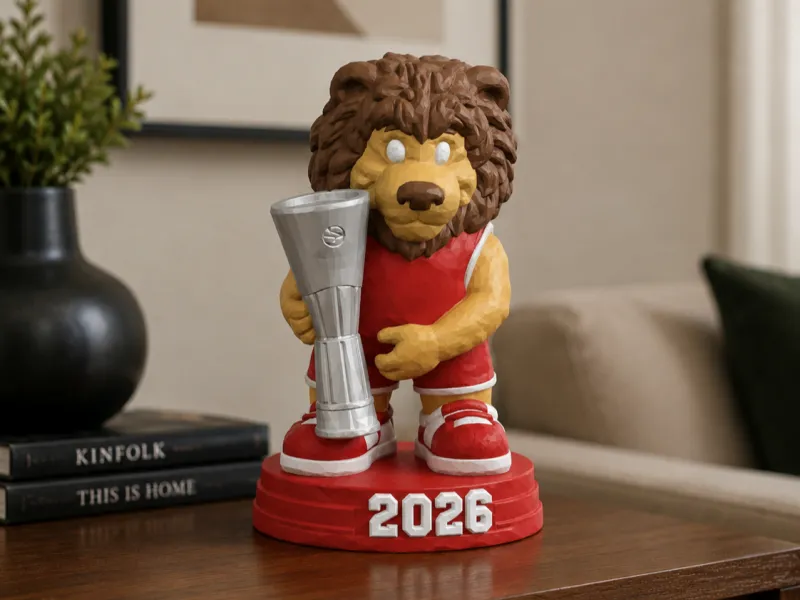 Olympiacos EuroLeague 2026 Kampioensmascotte