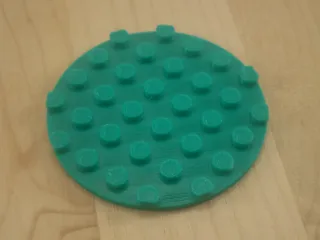 Circular Plate Ø50 lego compatible