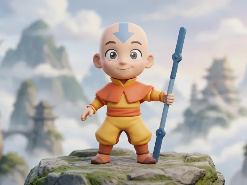 Aang chibi