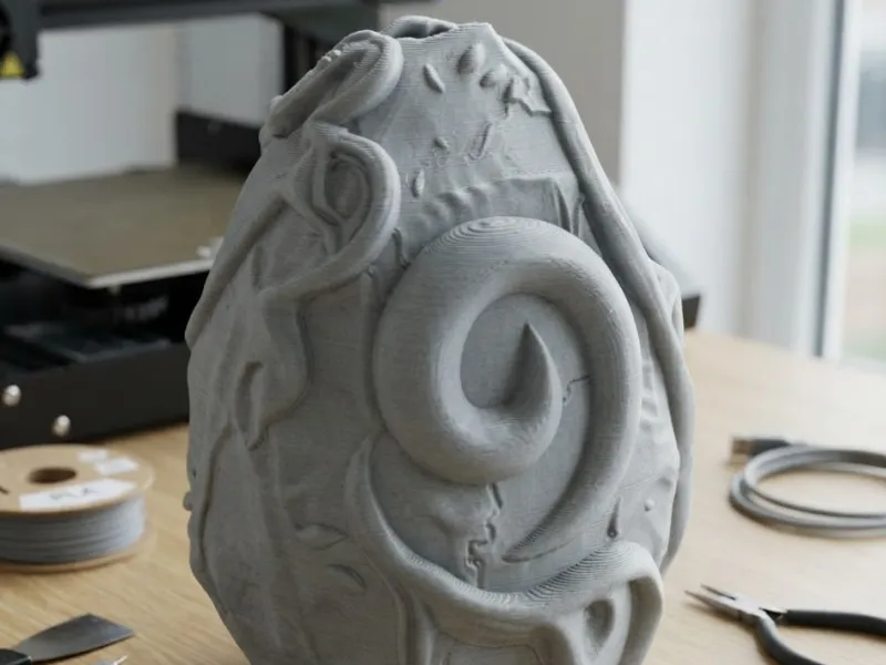 Piedra de hogar musgosa - Llavero y decoración de escritorio