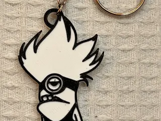 Keychain Minion Evil