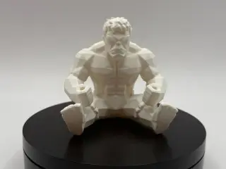 Hulk Marvel - Chibi Low Poly
