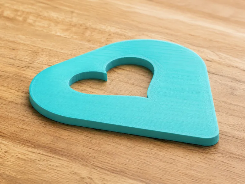 Heart Cutout Guitar Pick