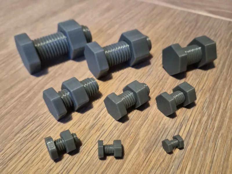 Bolts & Nuts - M20 to M5