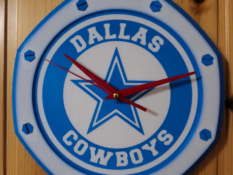 Wall clock Royal Pop Swatch Dallas Cowboys