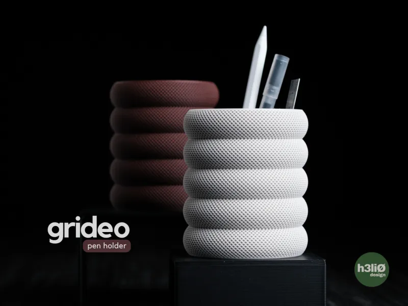 grideo • pen holder