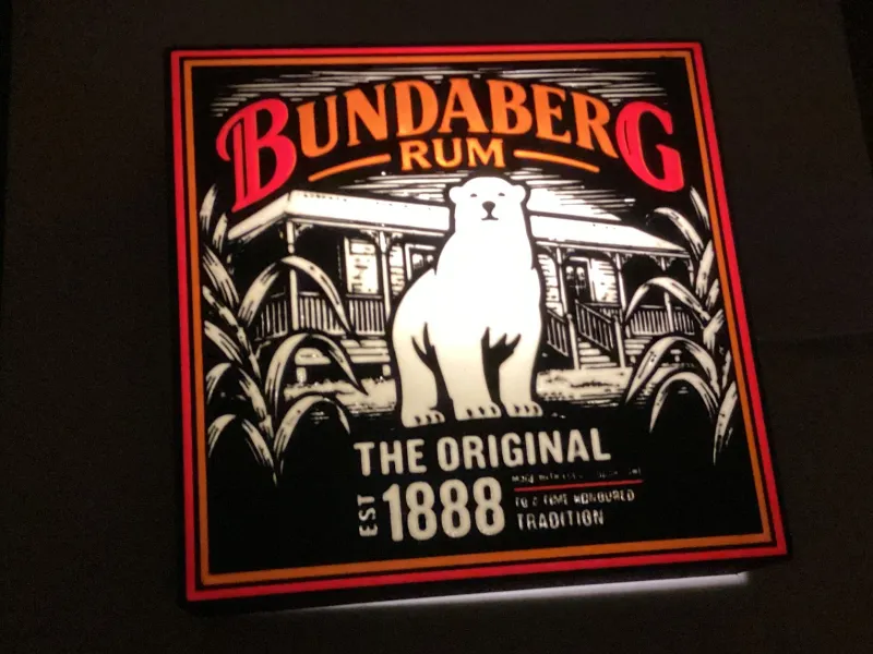 Bundaberg Rum Lightbox