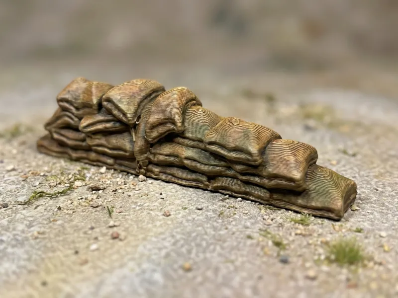 地形微缩模型 路障_10