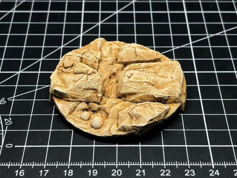 Miniature terrain Base D8