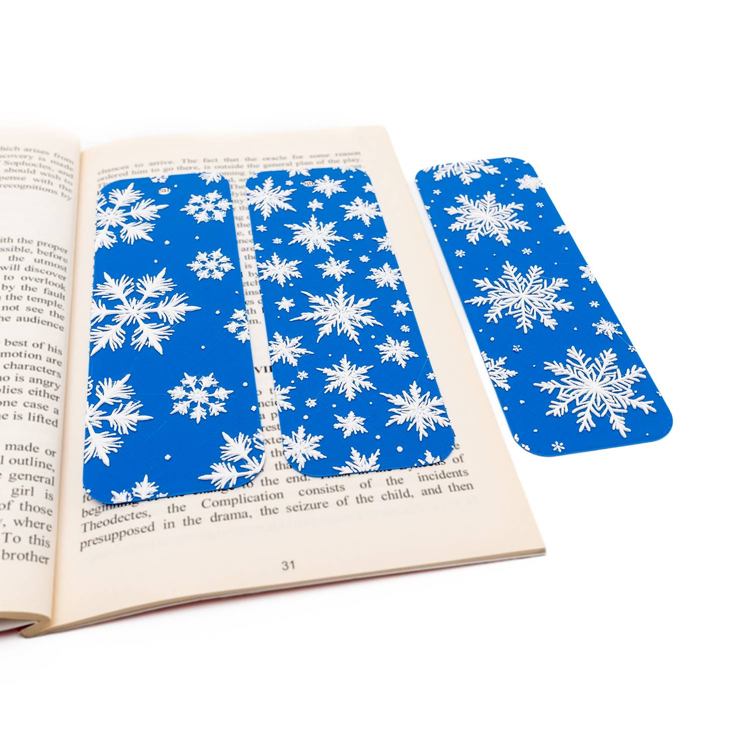 Snowflakes Bookmarks