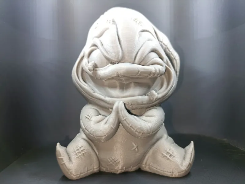 Chibi Oogie Boogie Sitting Electric Tea Lights Halloween