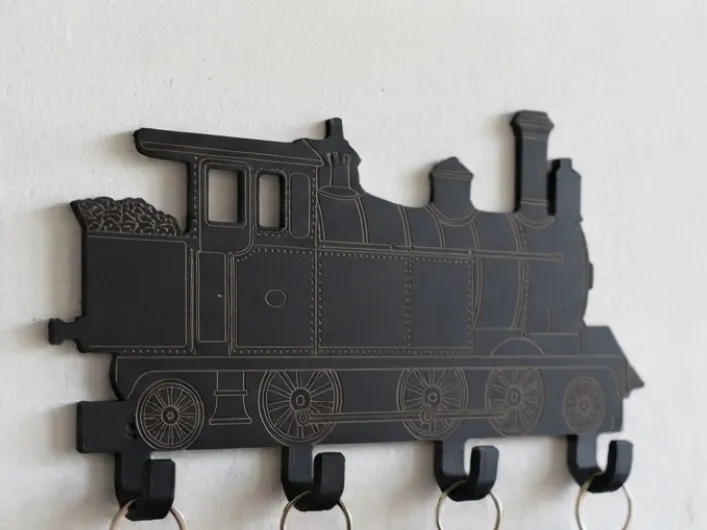 Old locomotive key holder/organizer