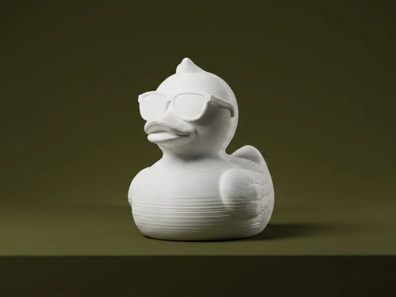 Cool Duck 3D Model