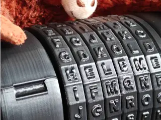 Cryptex Storage Container