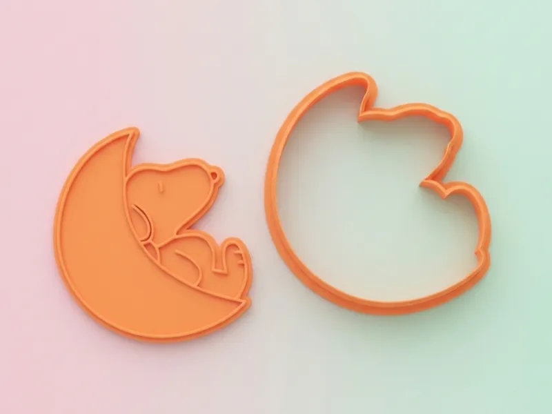 Snoopy cookie cutter
