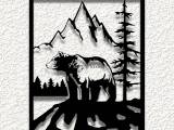 bear forest WALL ART HOME DECOR-0