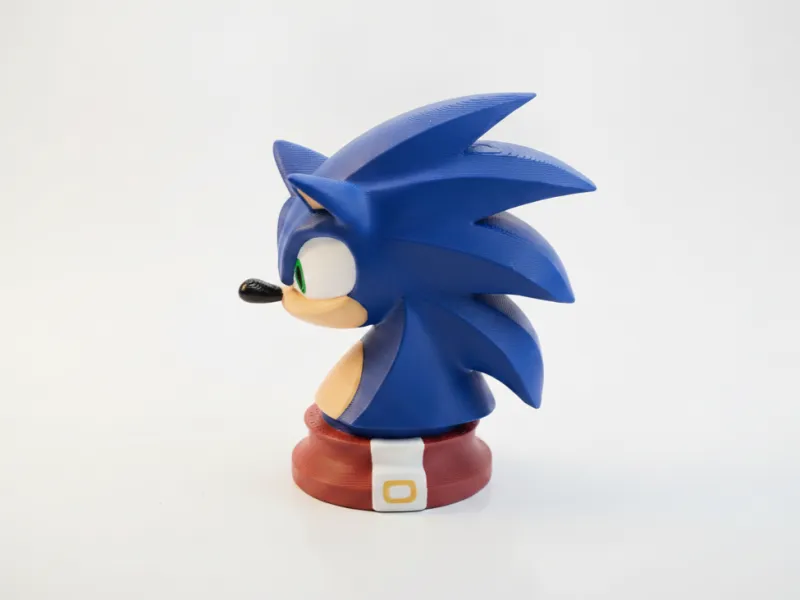 Pezzo degli scacchi di Sonic, statuina da gioco stampabile in 3D