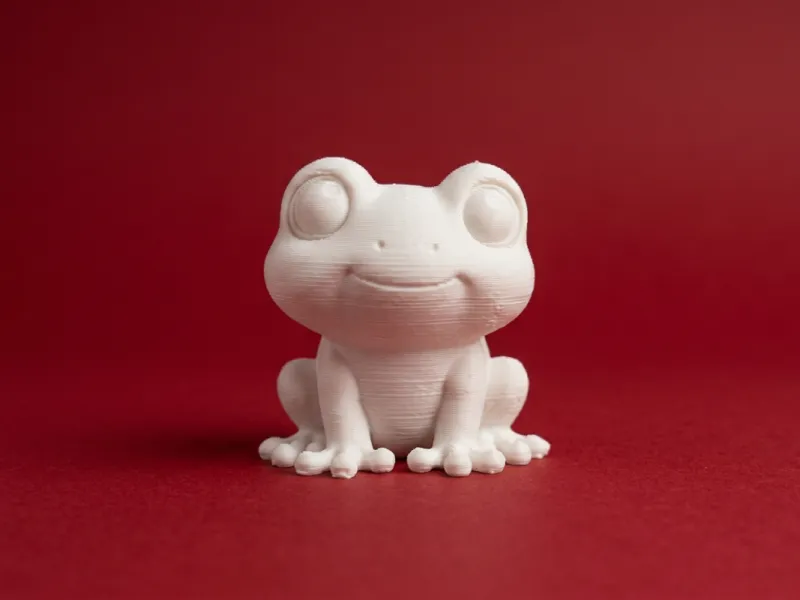 Cute Chibi Kawaii Frog Figurine